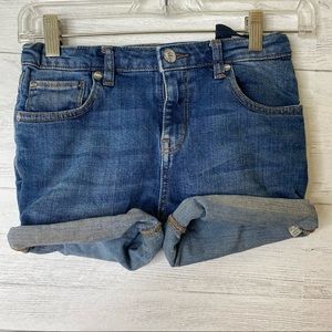Peek girls jean shorts size 10